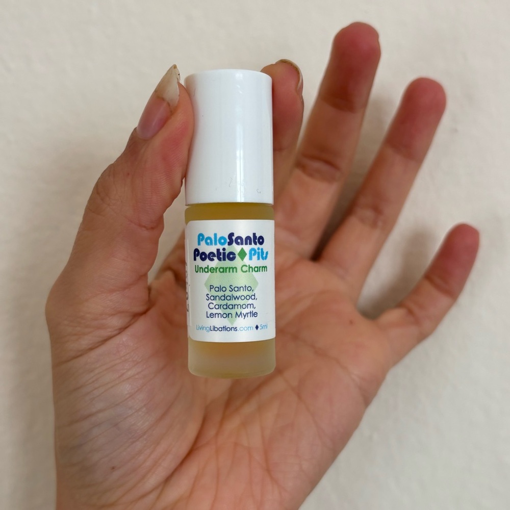 Living Libations Palo santo deodorant. Never used.